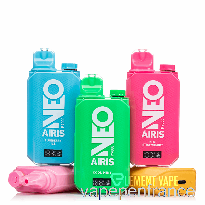 Airis Neo P9000 Stylo Vape Jetable Pêche Mangue Pastèque